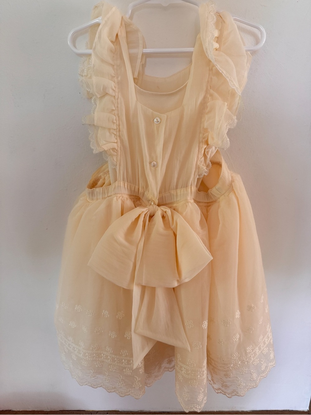 Ivory Rylee & Cru NORALEE Chiffon Ruffled Dress - Picture 2 of 4
